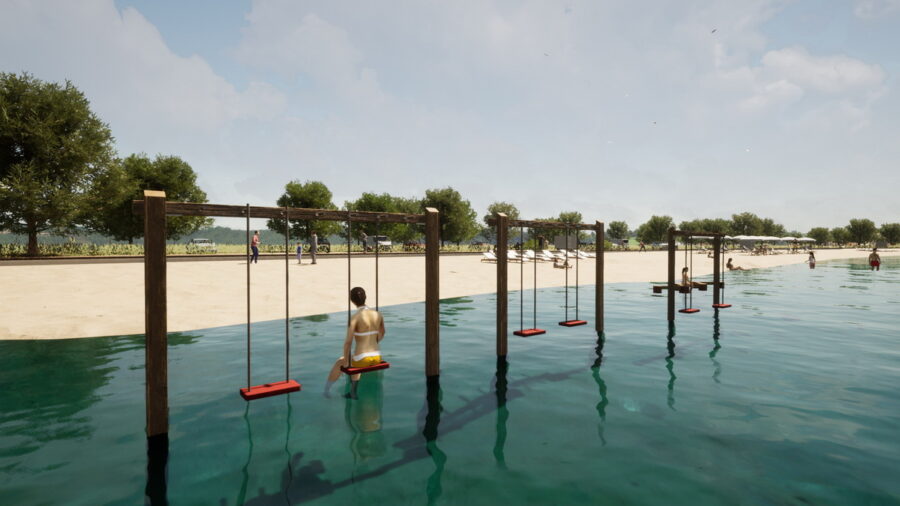 LJUBAČ – plaža Oseka